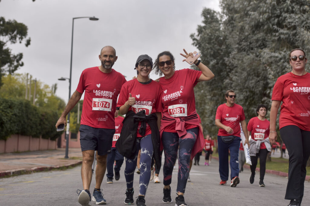 Fotos de corredores en los 10k teleton