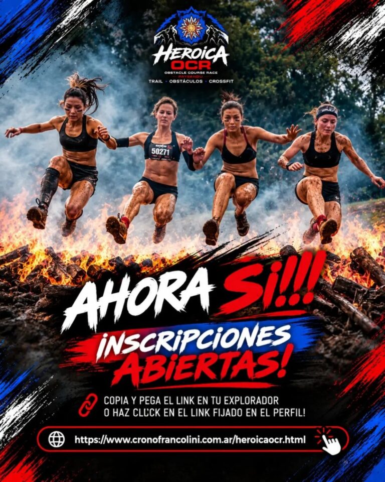 Flyer de Heroica OCR Paysandú 2027