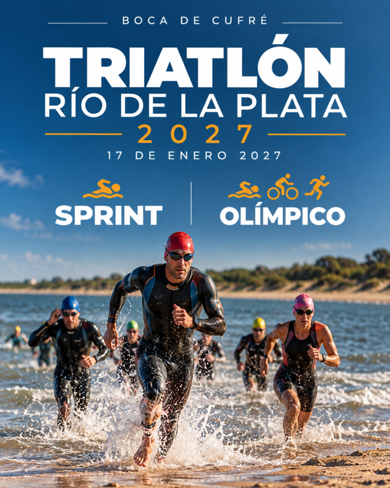Triatlón Río de la Plata 2027, Sprint y Olímpico, 17 de enero de 2027, Boca de Cufré