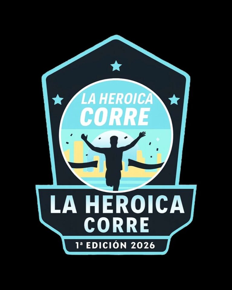 Logo de La Heroica Corre 2026, primera edición