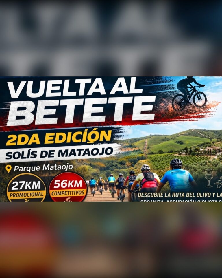 Flyer oficial: Revancha Vuelta al Betete 2026
