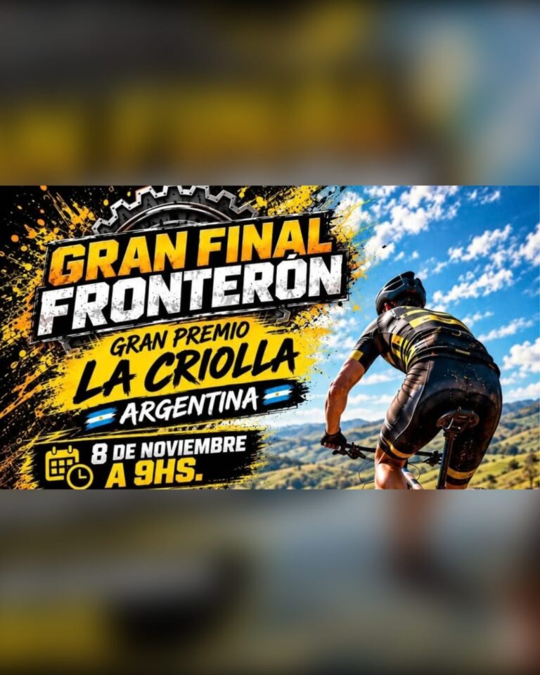Flyer oficial: Campeonato Fronterón 2026 Gran Final