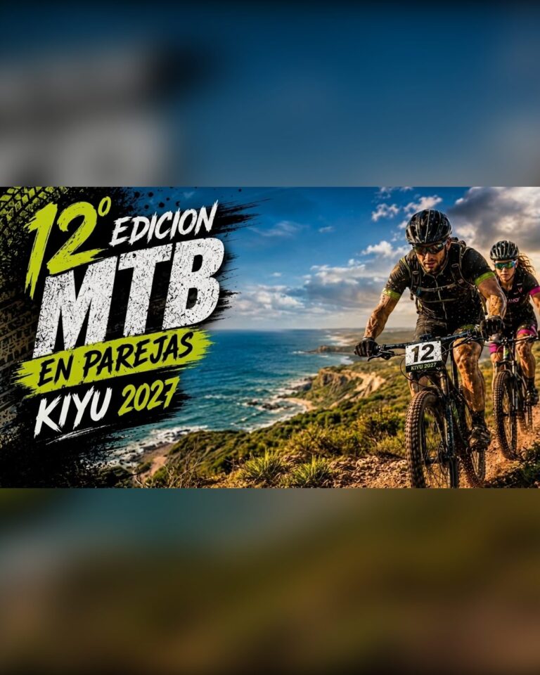 Flyer oficial: 12° Kiyú en Parejas 2027