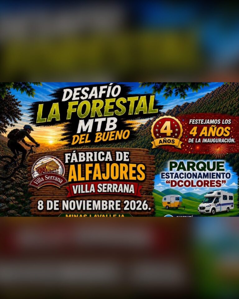 Flyer oficial: Desafío La Forestal 2026