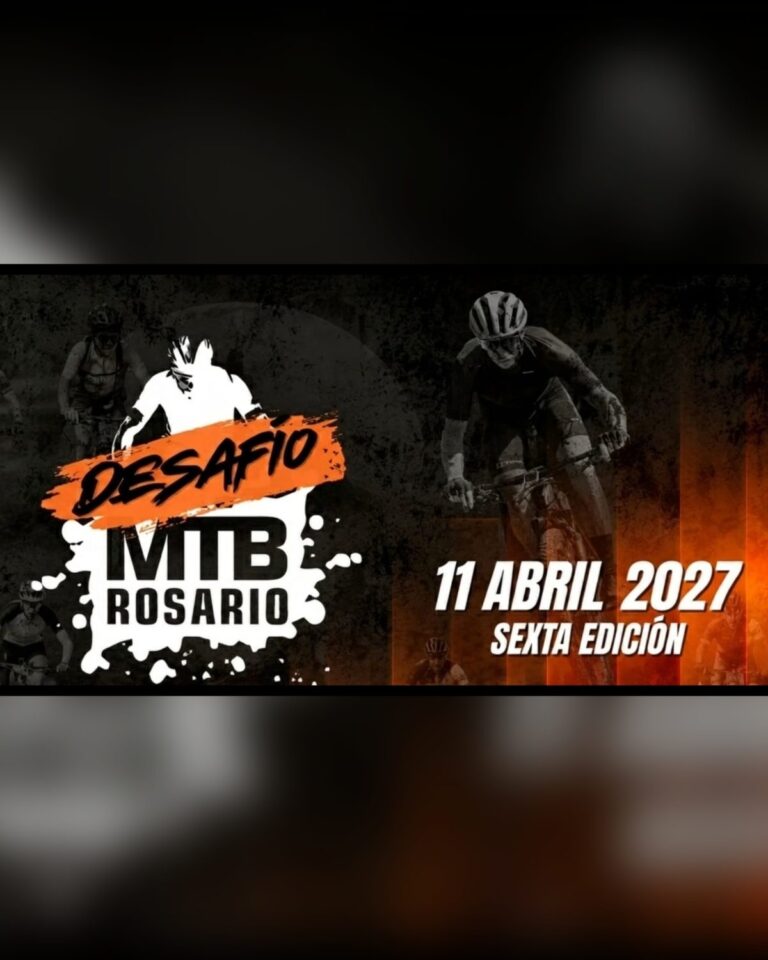 Flyer oficial: 6° Desafío MTB Rosario 2027